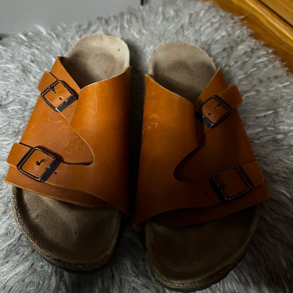 Birkenstock Women's Orange Sandals